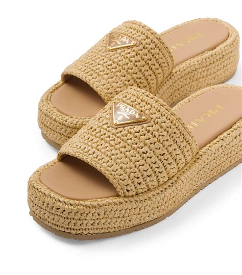 prada crochet slides